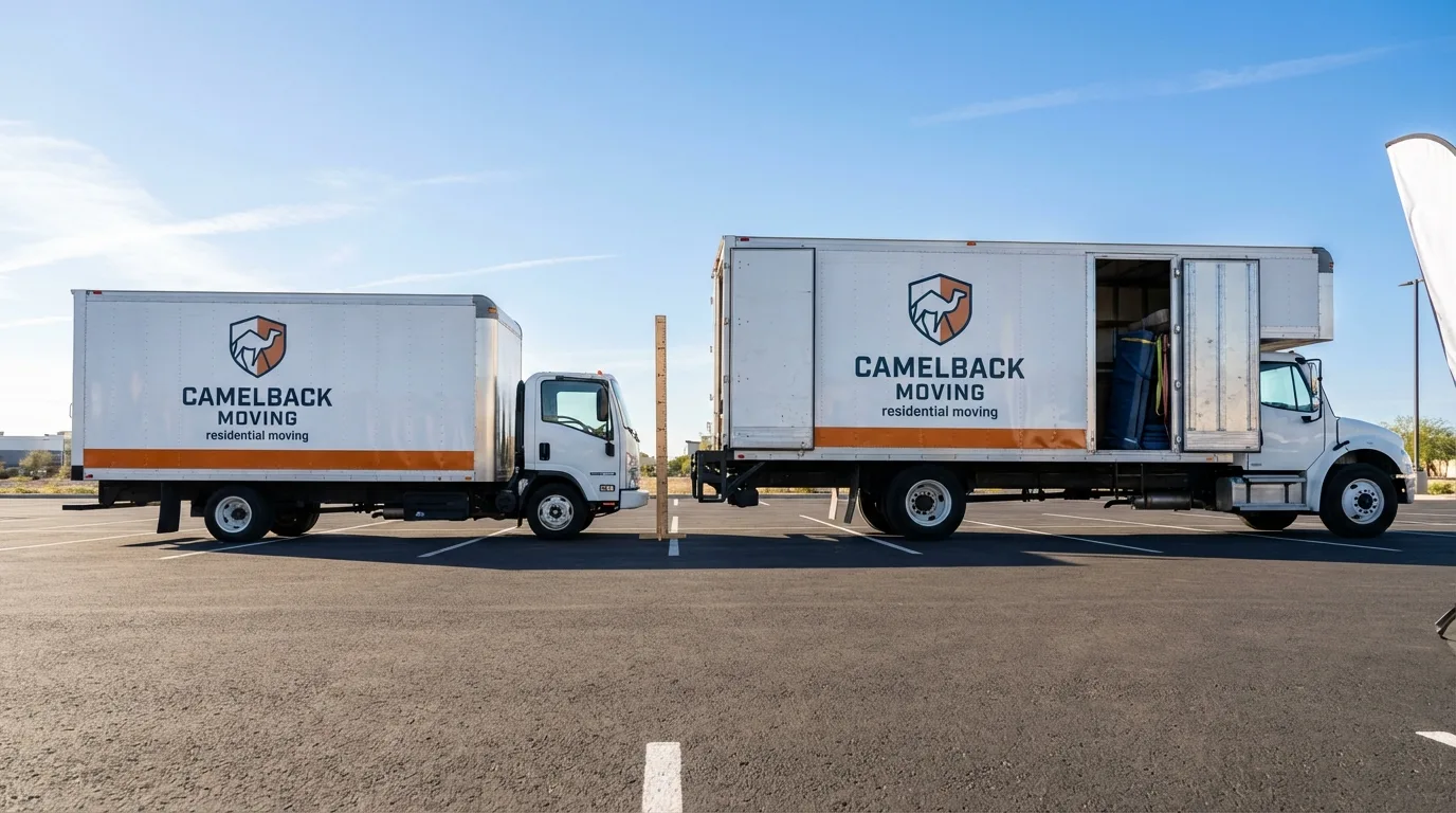 Moving truck size capacity guide in Hacienda Heights